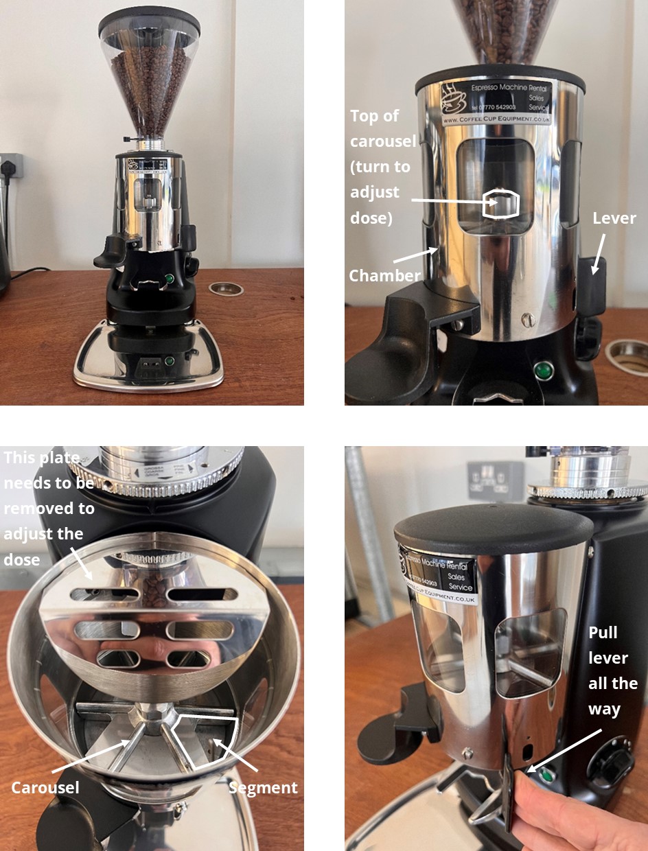 MAZZER AUTOMATIC (MANUAL GRINDER) guide